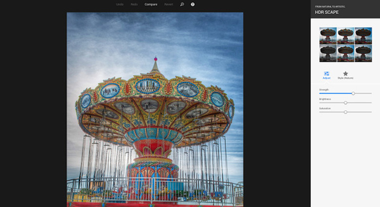 Google+ HDR Scape editing
