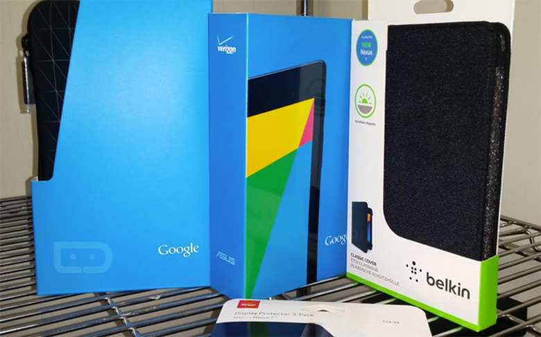 Nexus 7 for Verizon shows up at retail