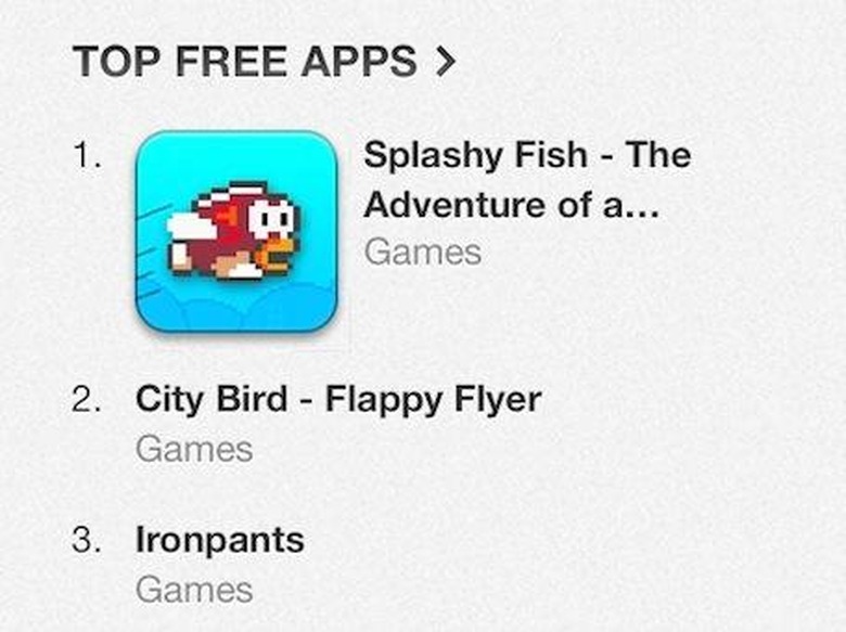 flappy bird knockoffs