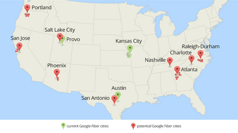 Google Fiber expansion considerations