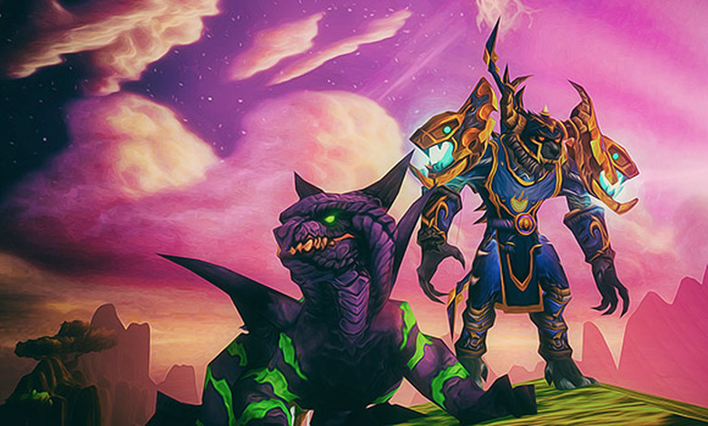 Hunter with Warp Stalker Pet