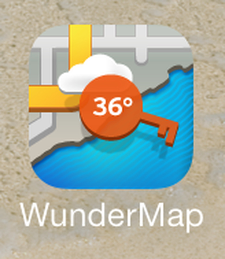WunderMap, weather app, icon, app store, app