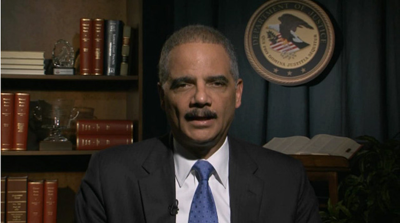 US Attorney General Eric Holder