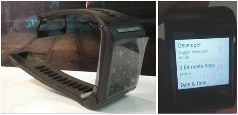 Motorola smartwatch prototype from 2013