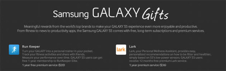 Samsung Galaxy Gifts