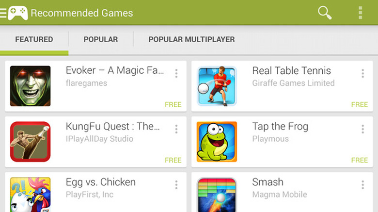 Google Play Games on Android