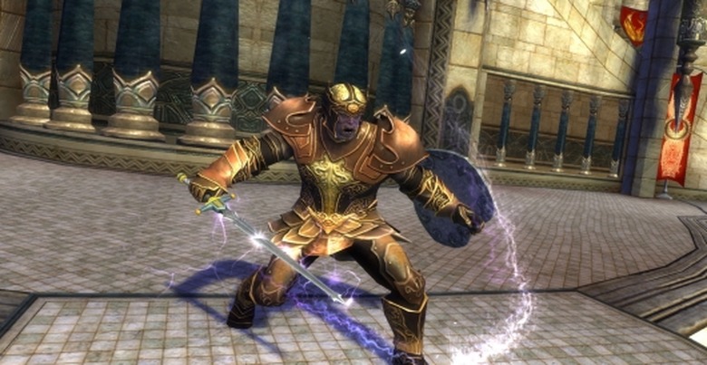 Well how do you think a healing sword works? Magic?