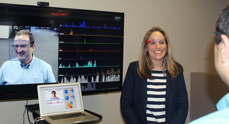 Emotient face tracking on Google Glass