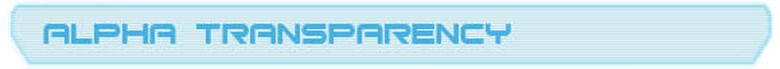 Alpha transparency