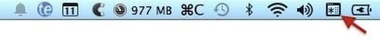 Input Menu bar