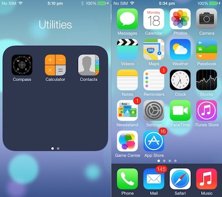 darken colors ios7