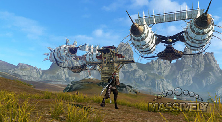 ArcheAge airship dock