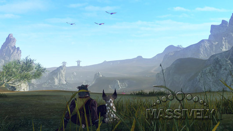 ArcheAge - Two cats watching birds