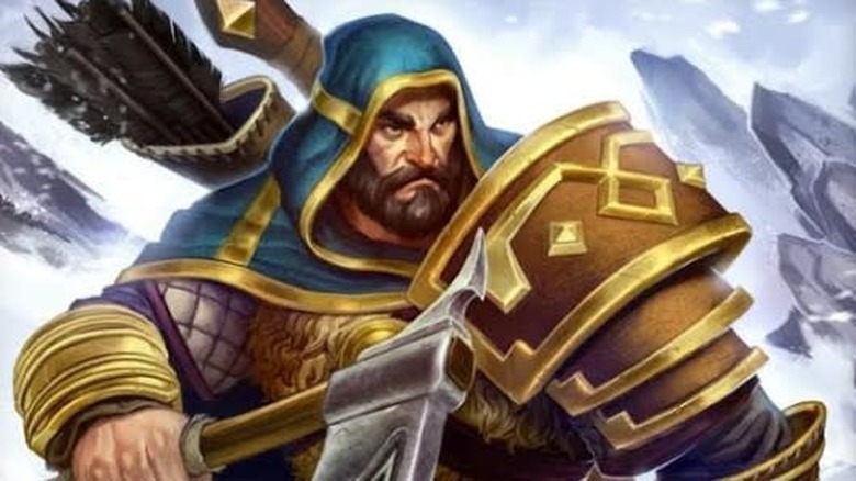 A dude with axes. The possibilities are endless.