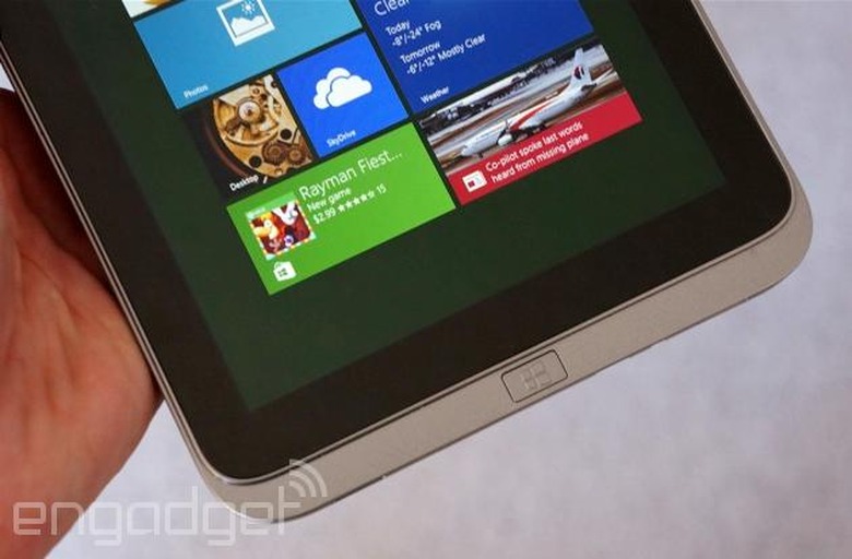 Acer Iconia W4 Start button