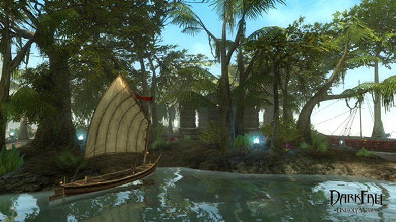 Darkfall boat