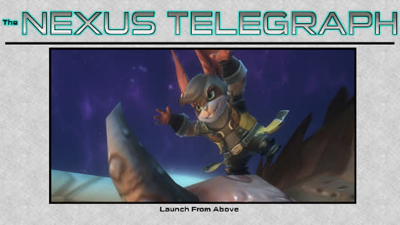 The answer comes, crashing through the window... yes, father. I will launch the game.