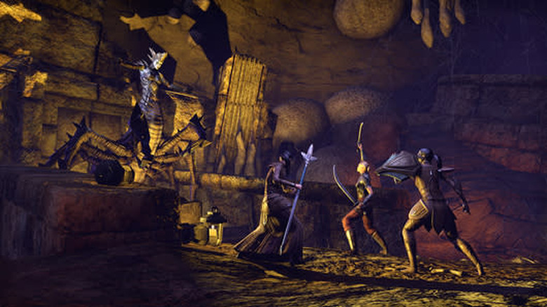 Elder Scrolls Online dungeon group