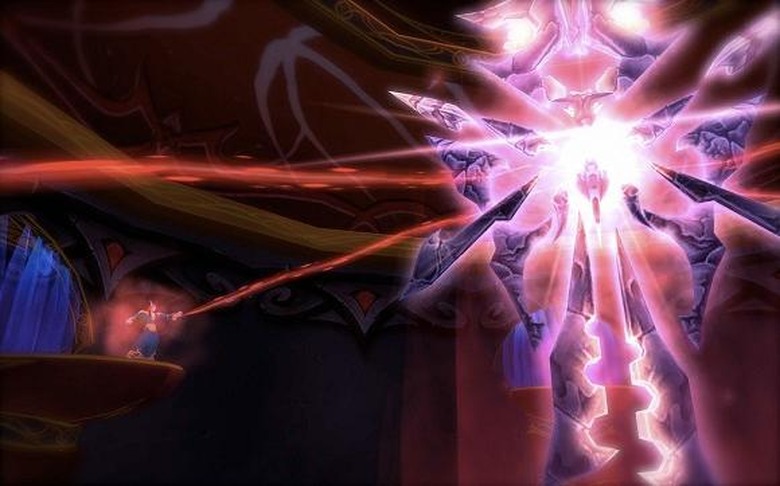 Draining a naaru