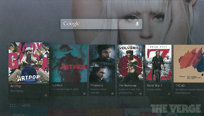 Android TV's new interface