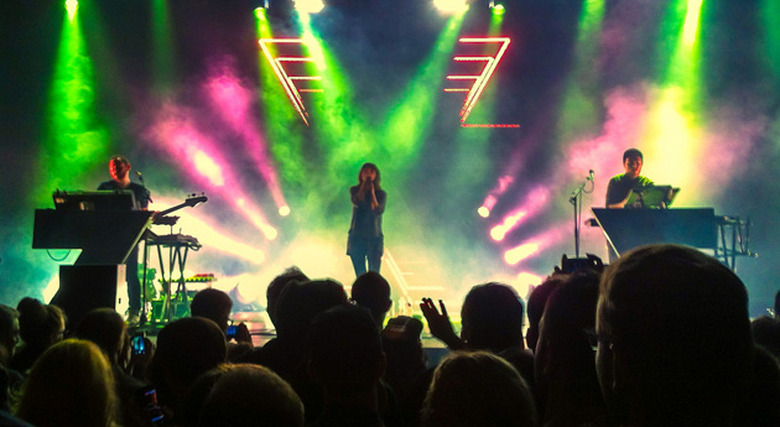 Chvrches concert at Columbiahalle in March 2014