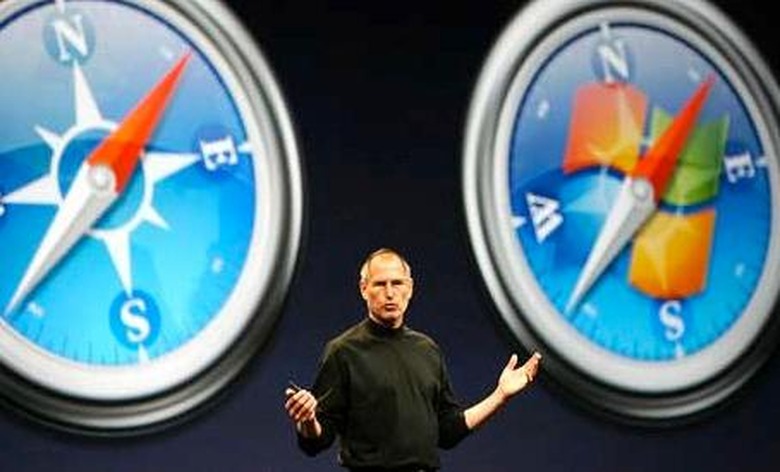 steve jobs windows safari