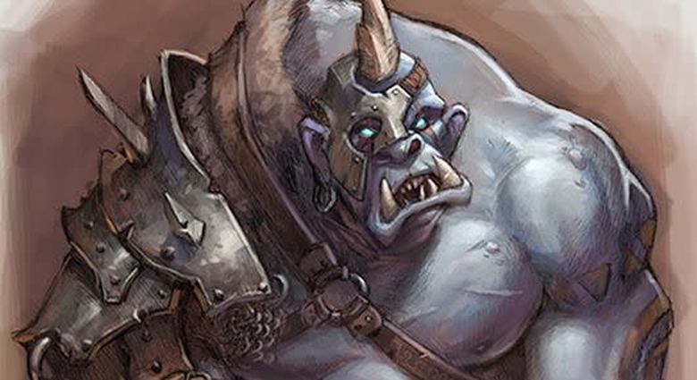 One thing I'll definitely give Blizzard, they do a great job of modeling slope-browed drooling ogres. I don't know if that is exactly a compliment.