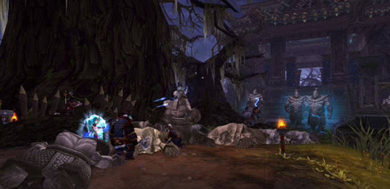 A wild mage farms reputation. Good job, mage!
