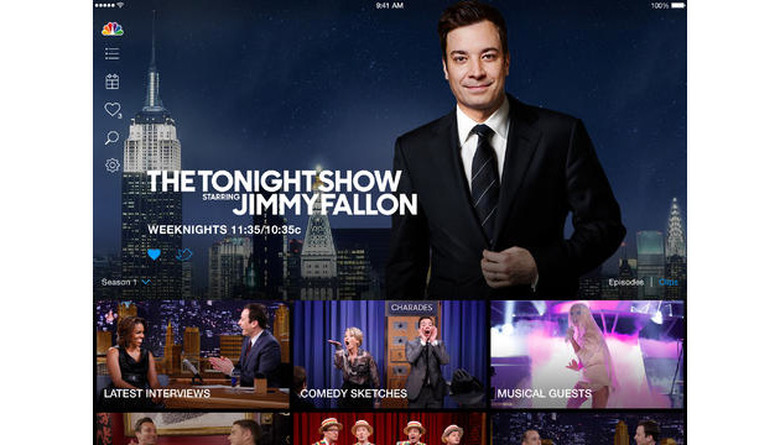 NBC app for iOS