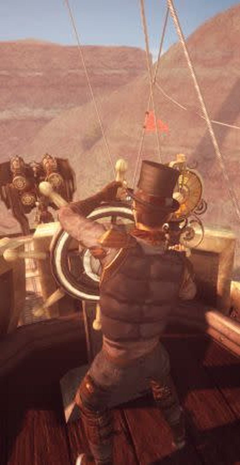 Hard to port? Starboard? Hard to whichever way is the one away from the shooty and hurty bits.