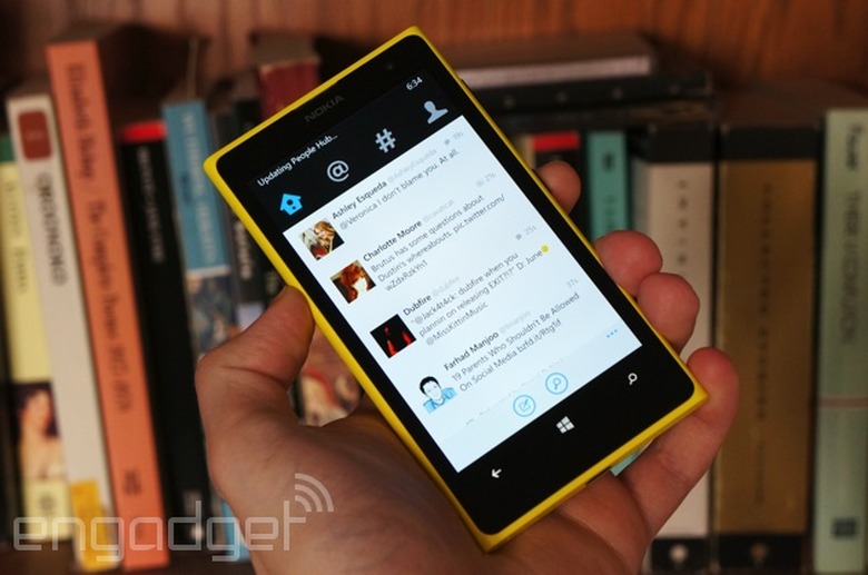 Twitter beta on Windows Phone