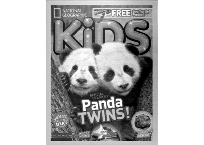 World's smallest magazine cover for National Geographic Kids