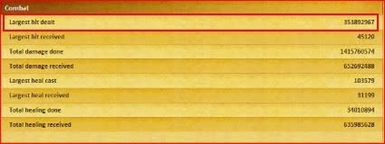 Largest hit dealt