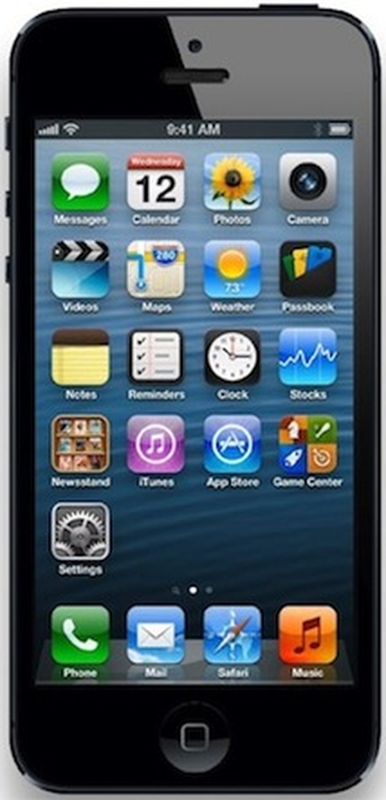 iphone 5 homescreen