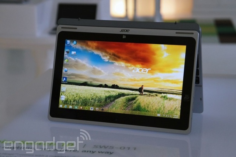 Acer's Switch 10 is a shape-shifting tablet with four display modes 