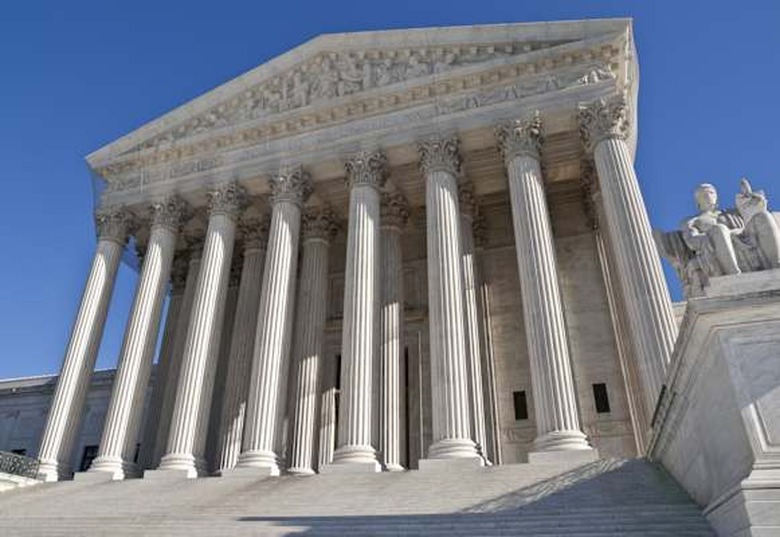 the supreme court building in...