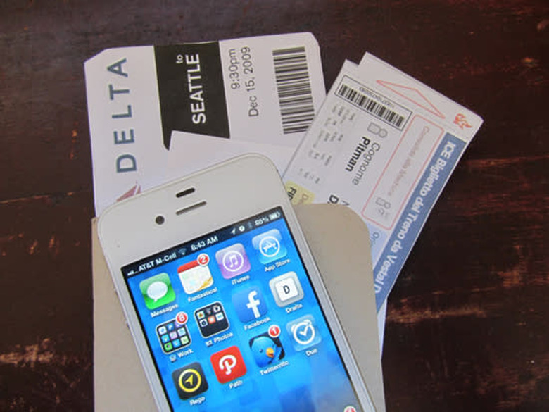 iPhone and tickets