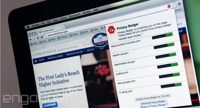 EFF Privacy Badger Chrome extension