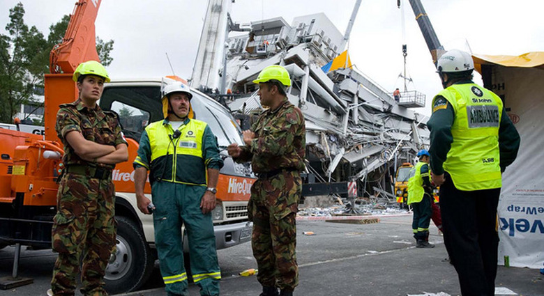 Recovery efforts after the earthquake in Christchurch, New Zealand