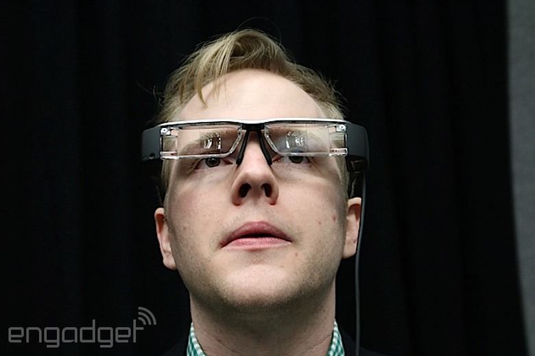 Epson Moverio BT-200 glasses