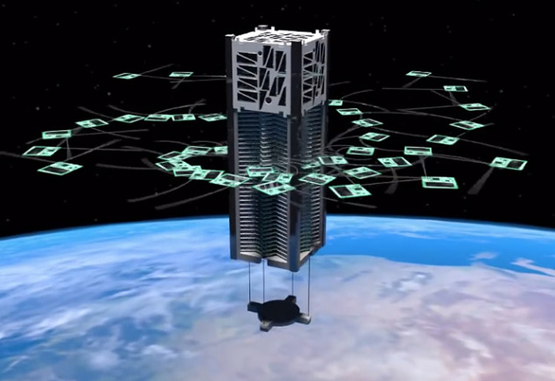 KickSat and its many mini satellites