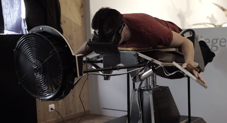 Birdly VR flight machine