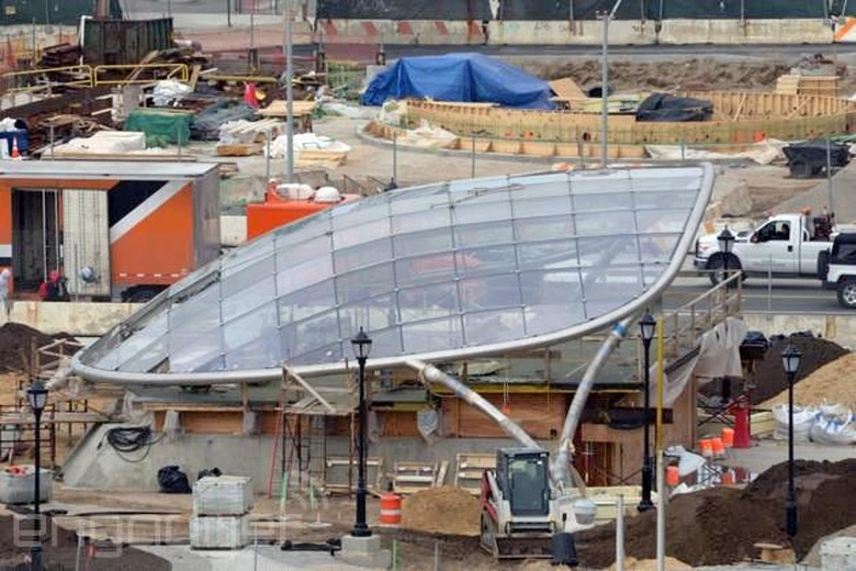 A view of the extension for the No. 7 subway line