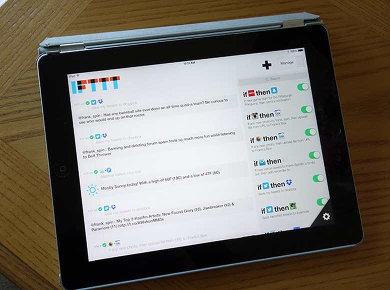 IRL: Letting IFTTT automate my life