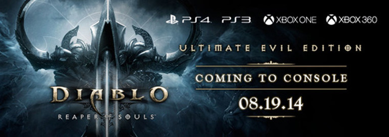 Reaper of Souls consoles