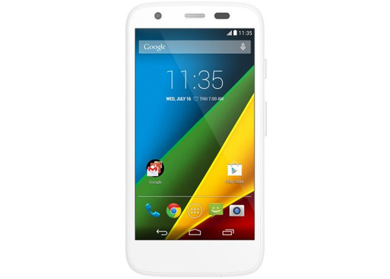 Moto G LTE in white