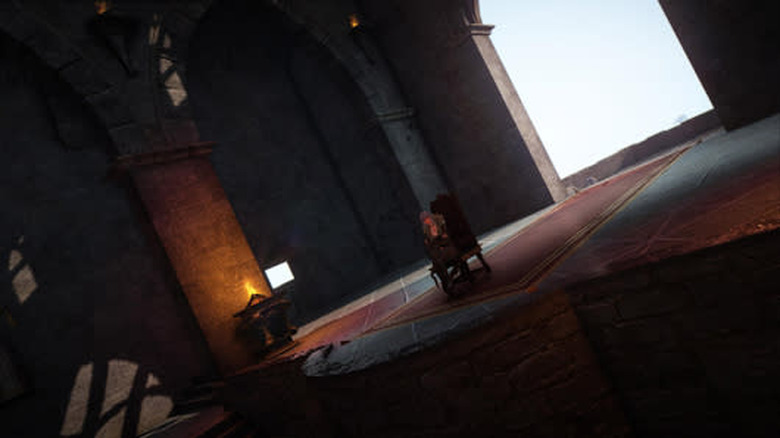 Black Desert throne