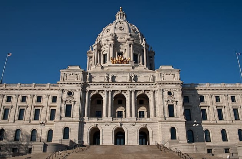 the minnesota state capitol is...