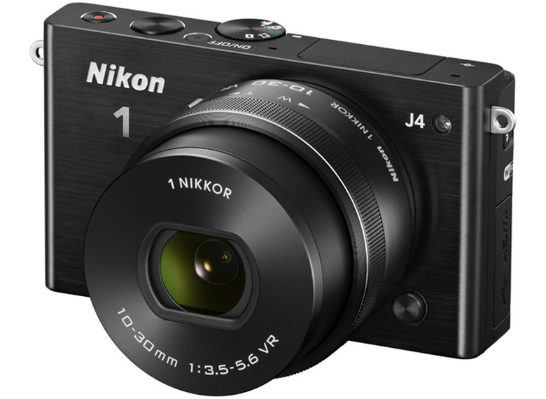Nikon 1 J4 in black