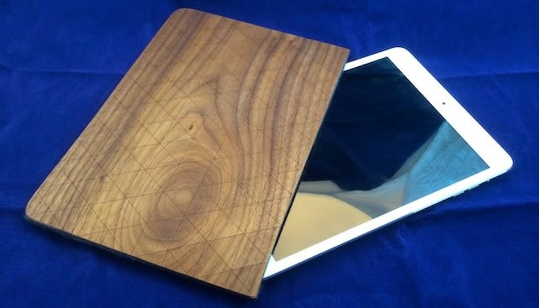 Grovemade Walnut iPad Sleeve (Photo by Steven Sande)